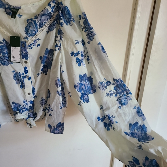 NWT WILD FABLE ADORABLE FLORAL CROPPED TOP - Picture 5 of 9